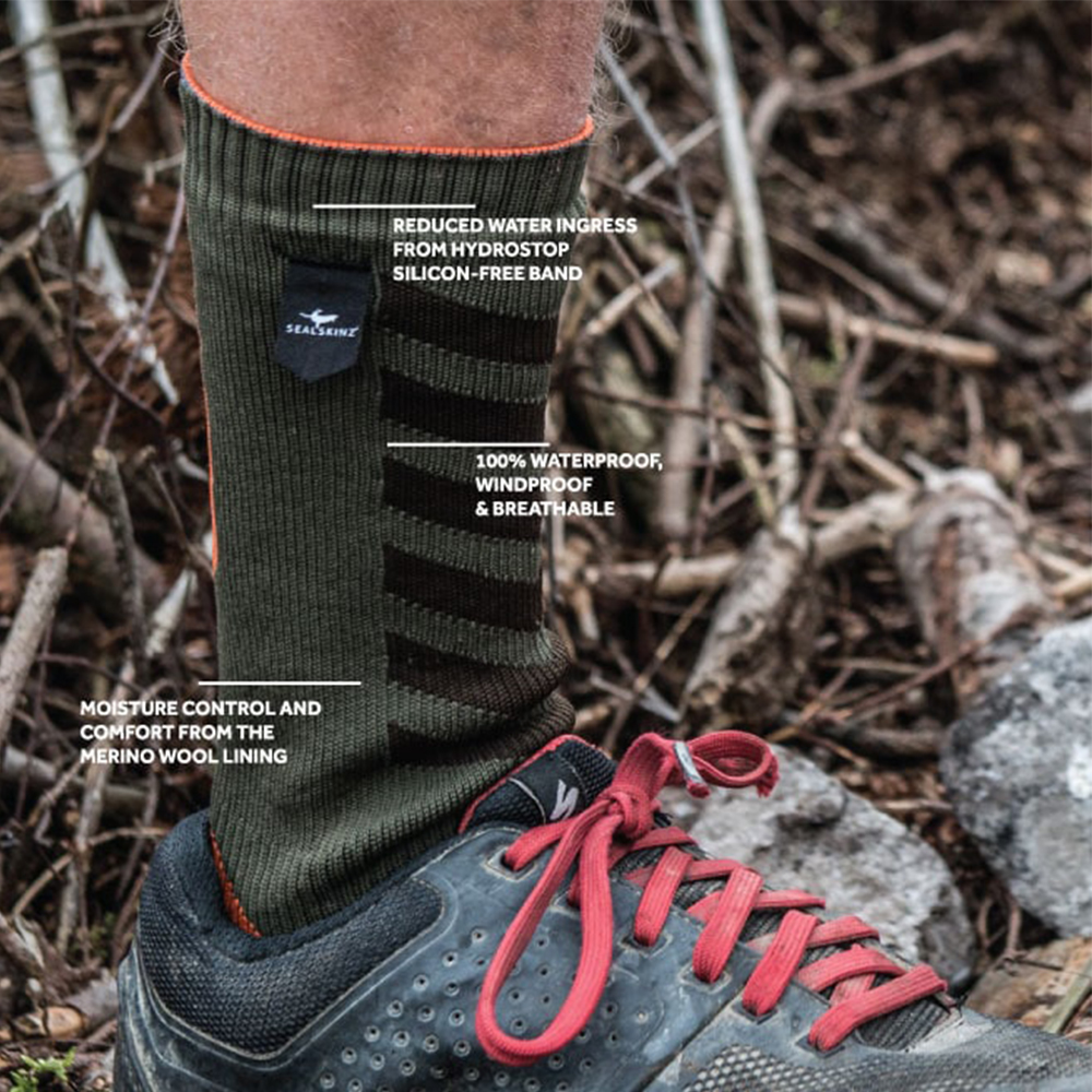 Sealskinz waterproof Hiking Mid Socks