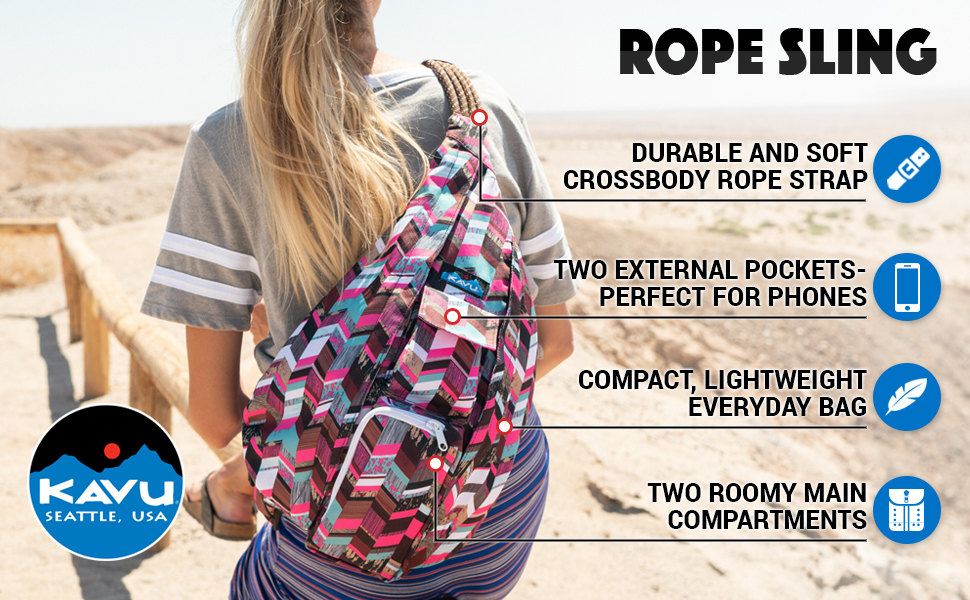 Kavu rope sling bag